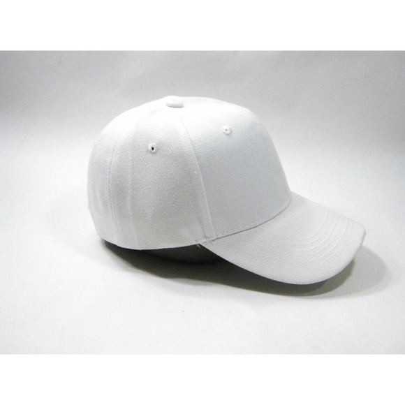 Classic White Sporty Streetwear Baseball Trucker Dad style Cap Hat - Picture 2 of 4